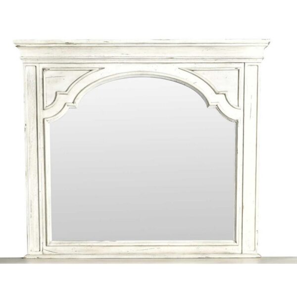 Highland Park Mirror - Cathedral White