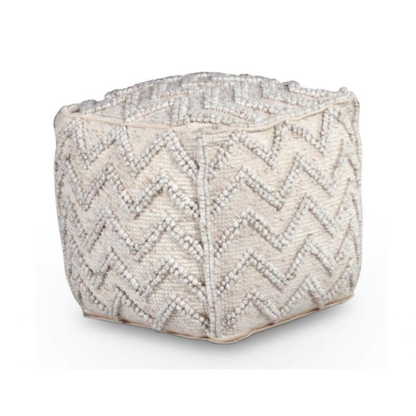 Kenzari Handwoven Pouf