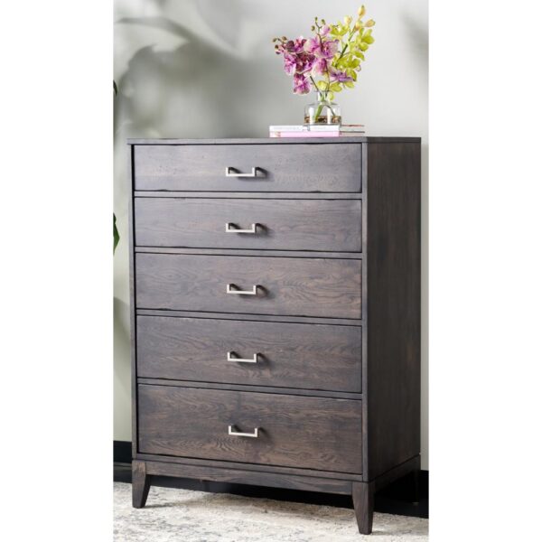 Champagne Five Drawer Chest