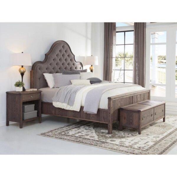 Amador Hill Tufted Arch Bed