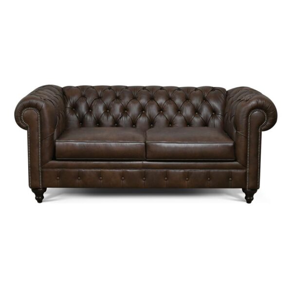 Rondell Leather Loveseat