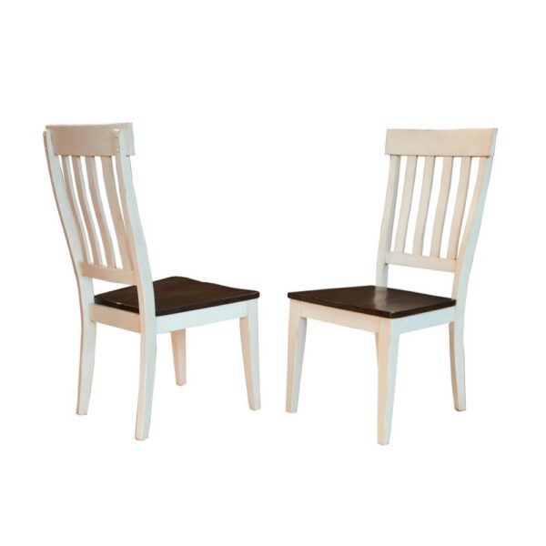 Toluca Slatback Side Chair - Chalk