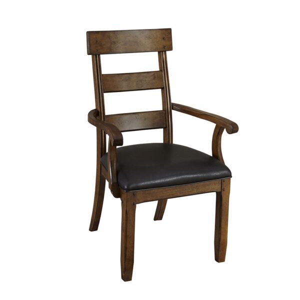Ozark Plank Upholstered Arm Chair