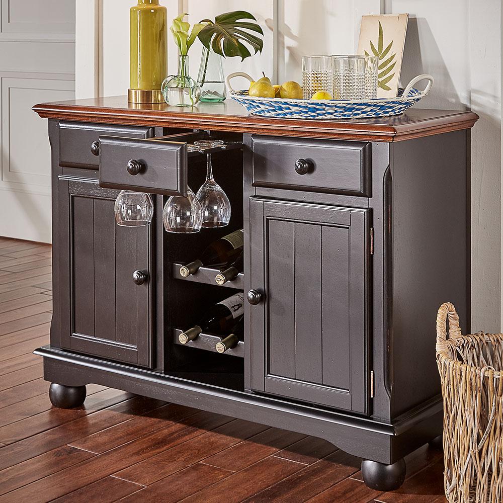 British Isle Server - Oak/Black British Isle Server - Oak/Black
