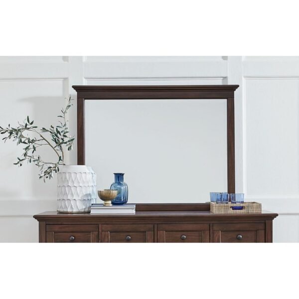 Westlake Master Mirror - Cherry Brown