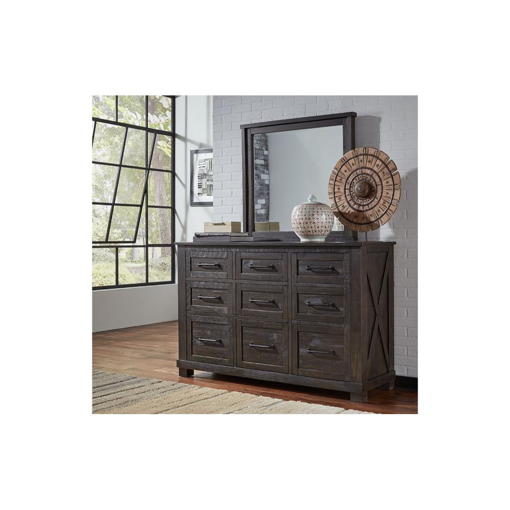 Sun Valley 9-Drawer Dresser - Charcoal Sun Valley 9-Drawer Dresser - Charcoal