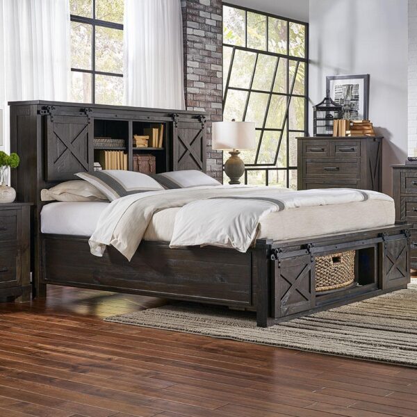 Sun Valley Rotating Stoage Bed - Charcoal