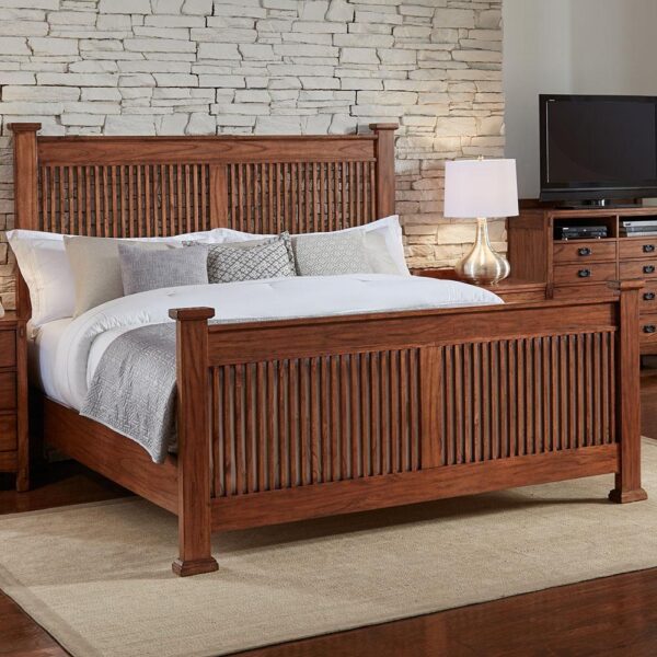 Mission Hill Slat Bed
