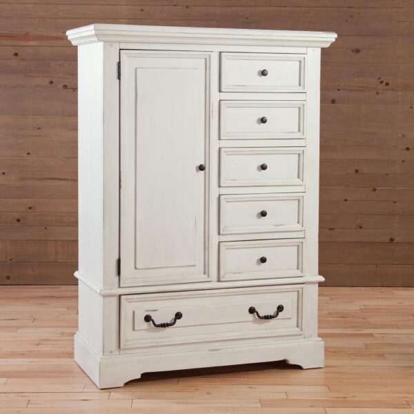 Stonebrook Gentleman's Chest - Antique White