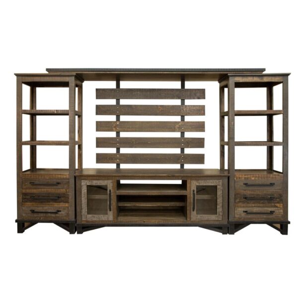 Loft Brown Wall Unit