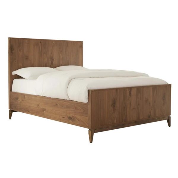 Alder Wood Panel Bed
