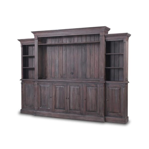 French Hens Media Cabinet