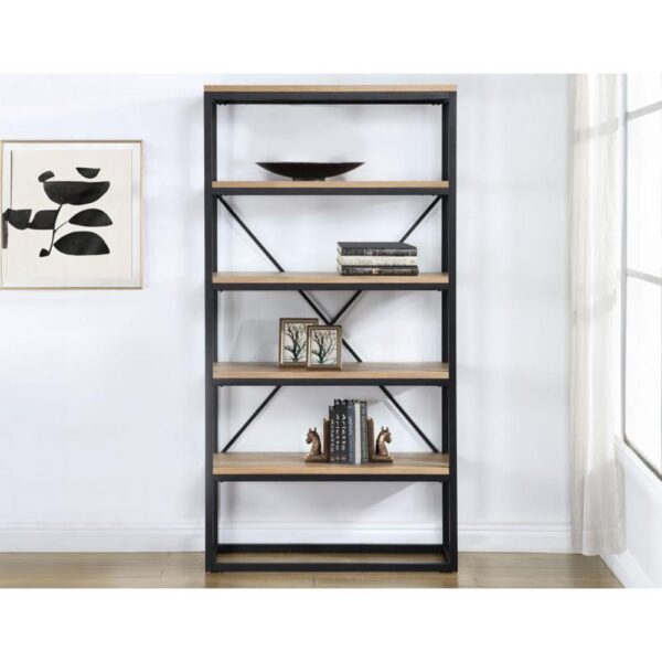 Magnolia Black Bookcase
