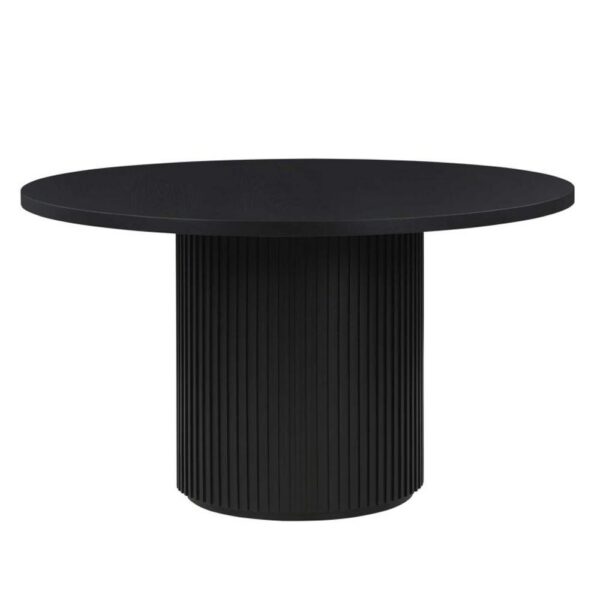 Colvin Black Round Dining Table