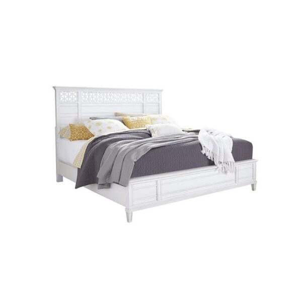 Cane Bay Fretwork Panel Bed