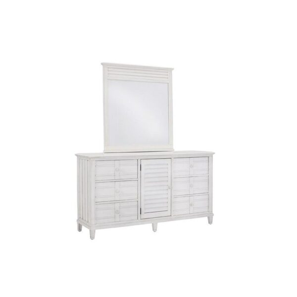 Cane Bay Louvered Door Dresser