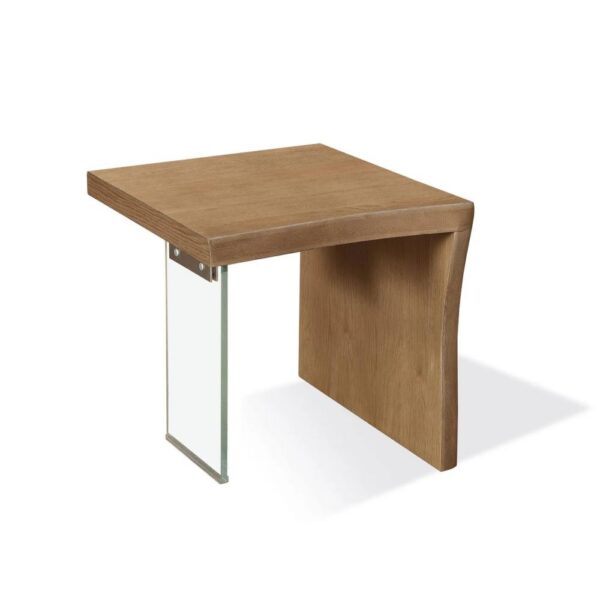 One Live Edge End Table