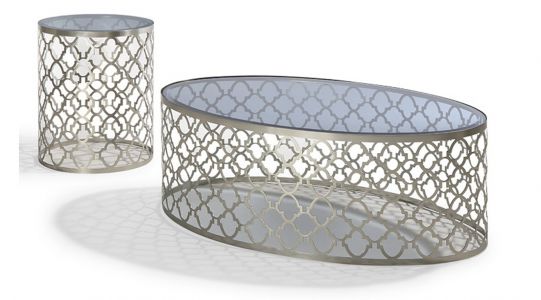 Decor-Rest Quatrefoil Coffee Table