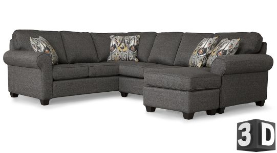 Decor-Rest 2576 Sectional