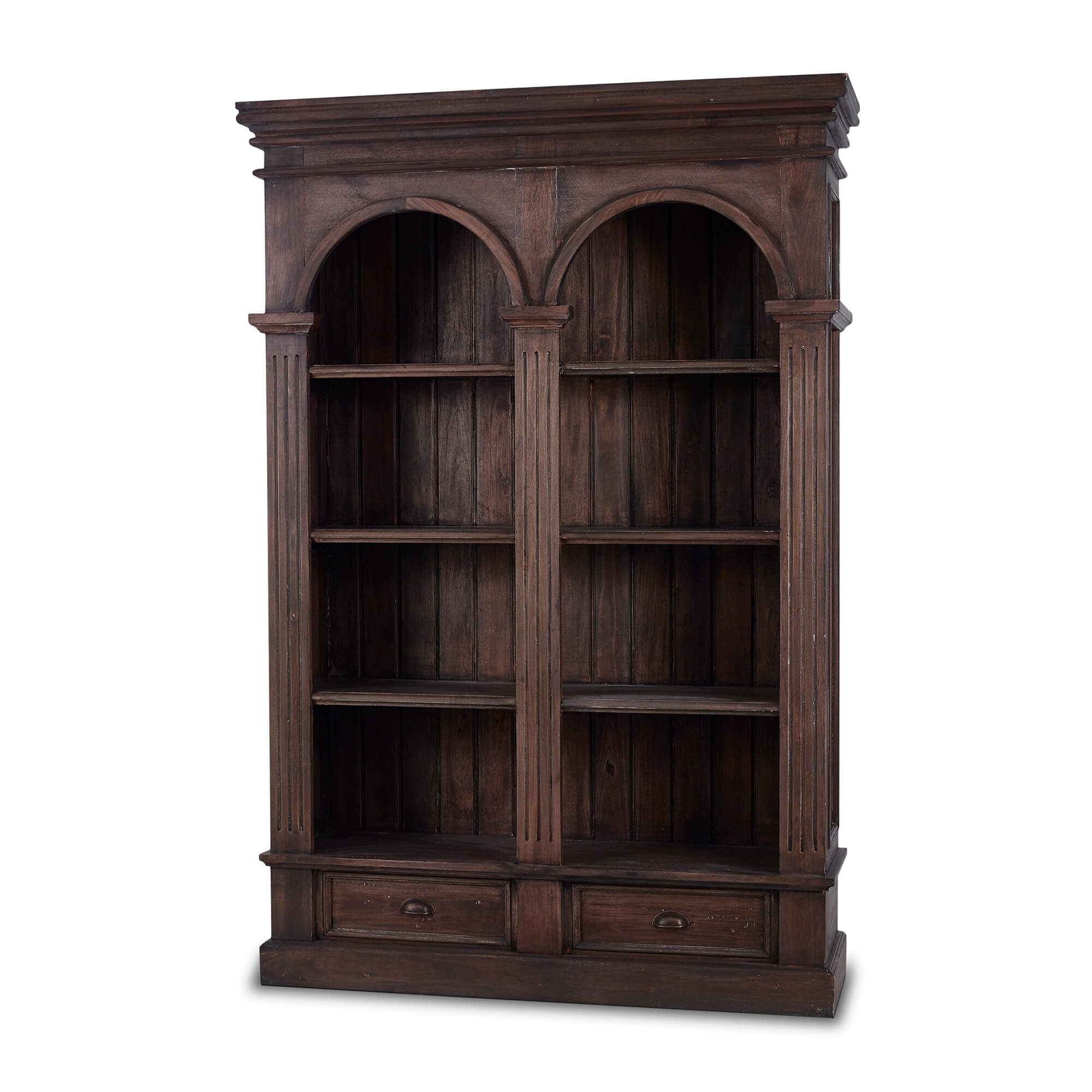 Bramble 23760 Roosevelt Double Arch Bookcase Bramble 23760 Roosevelt Double Arch Bookcase