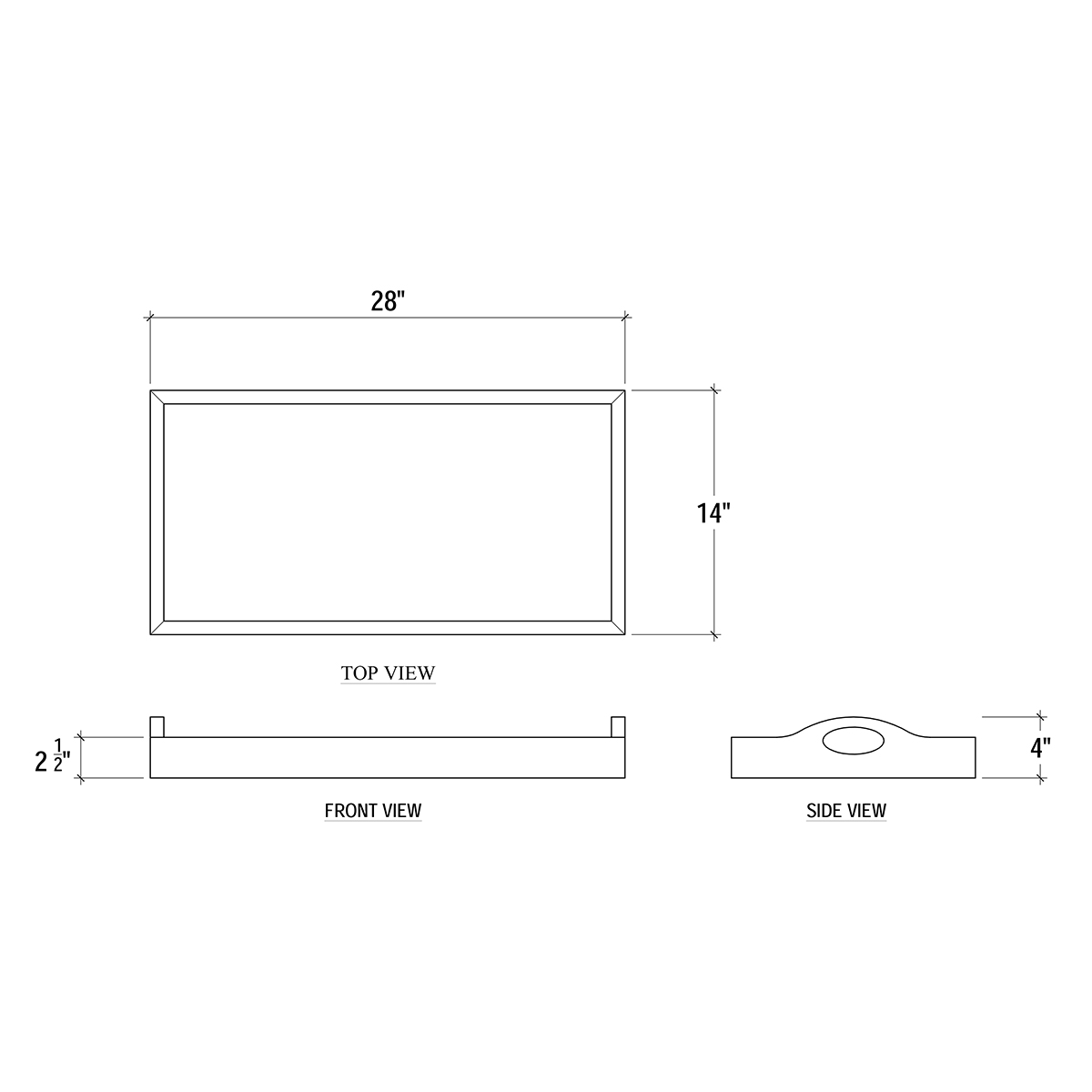 Bramble 25590 English Tray Bramble 25590 English Tray