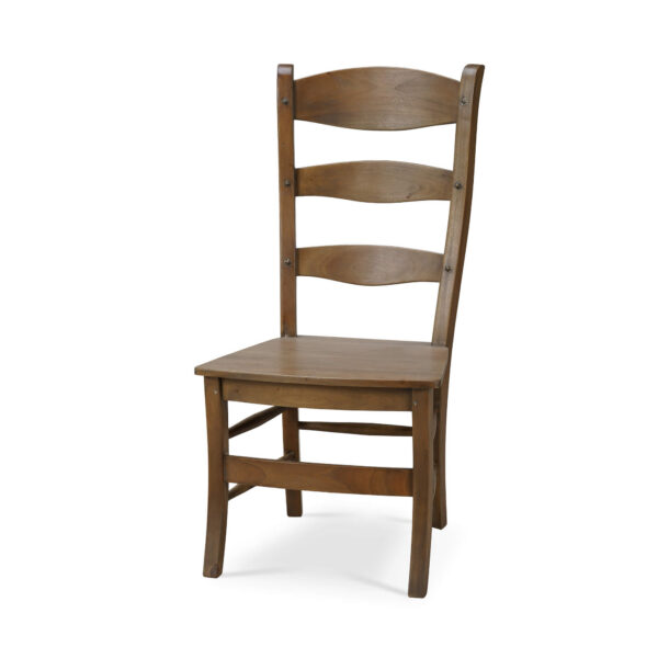 Bramble 25652 Peg & Dowel Ladder Back w/ Wooden Seat