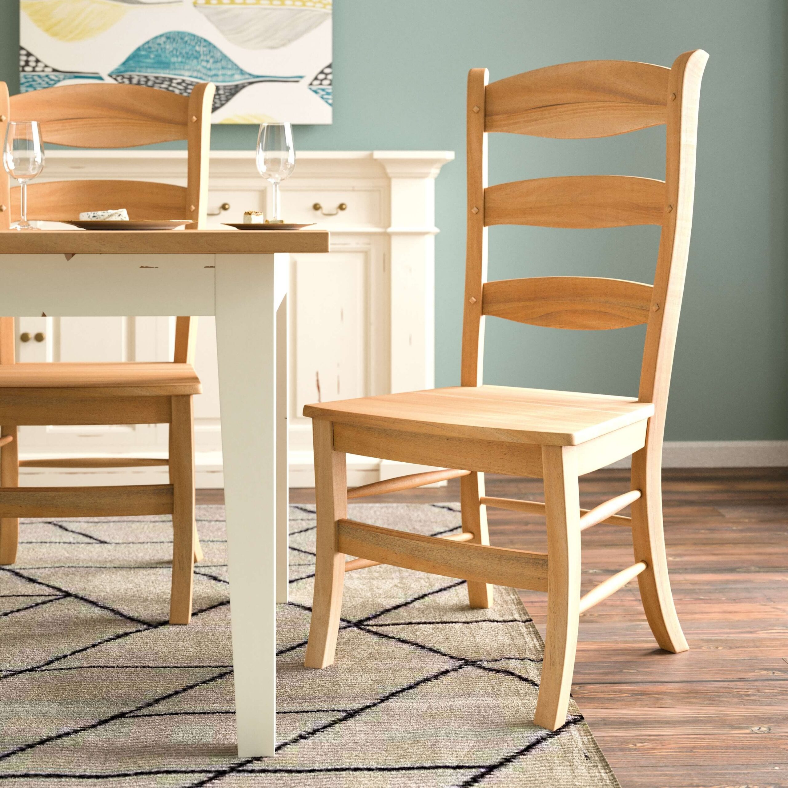 Bramble 25652 Peg & Dowel Ladder Back w/ Wooden Seat Bramble 25652 Peg & Dowel Ladder Back w/ Wooden Seat