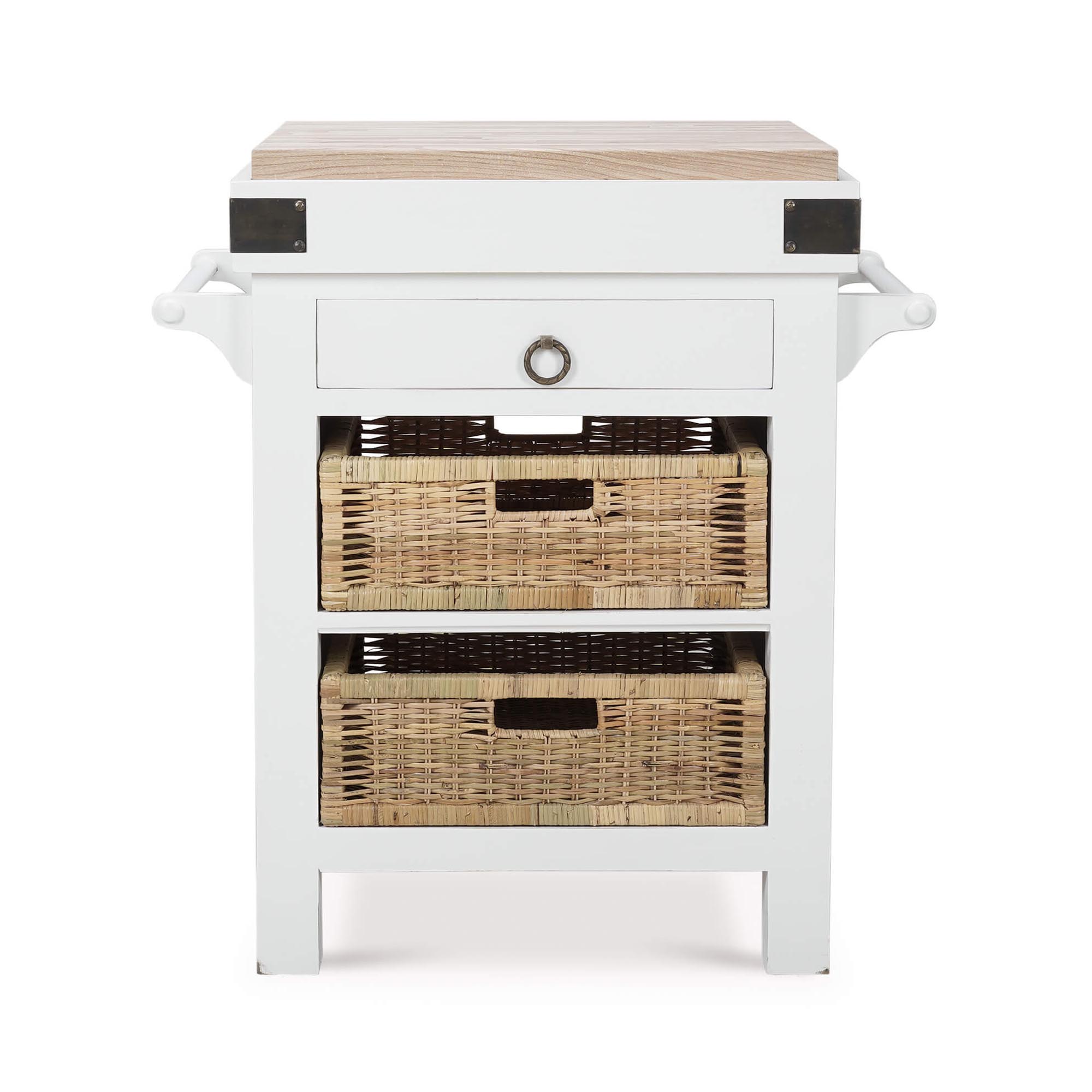 Bramble 26589 Sonoma Island w/ Rattan Baskets Bramble 26589 Sonoma Island w/ Rattan Baskets