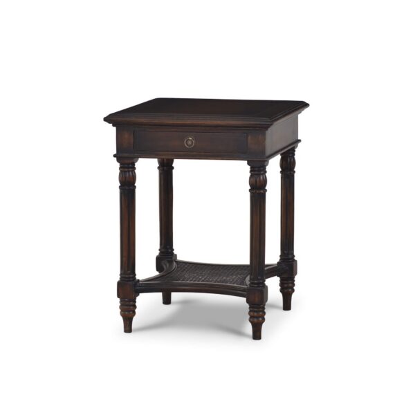 Bramble 26626 Montego Square End Table w/ Drawer
