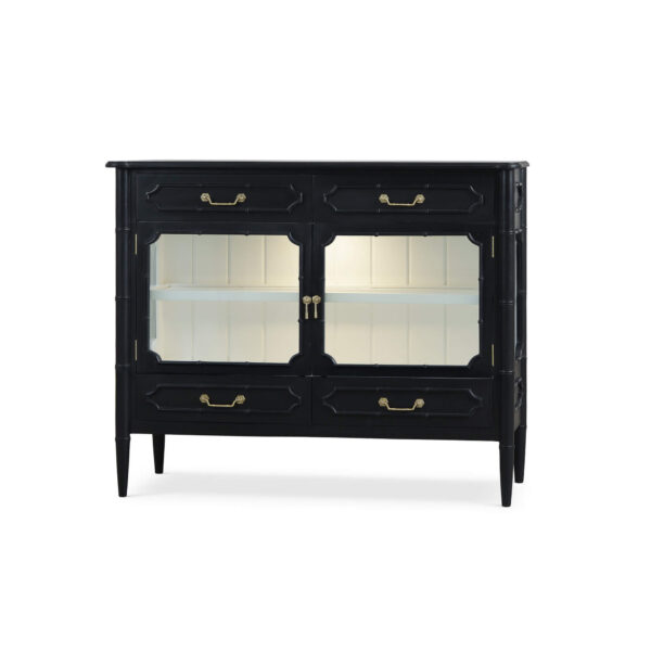 Bramble 76848 Grosvenor 2 Door Sideboard w/ 4 Drawers w/ LED