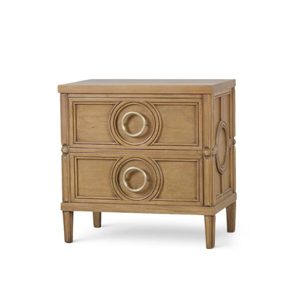 Bramble 76850 Chalfont 2 Drawer Bedside Table