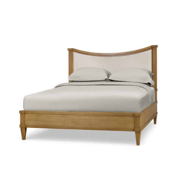 Bramble 76870 Bow Upholstered Bed Queen