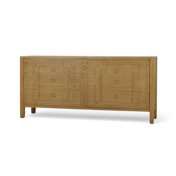 Bramble 76913 Knightsbridge 7 Drawer Large Dresser