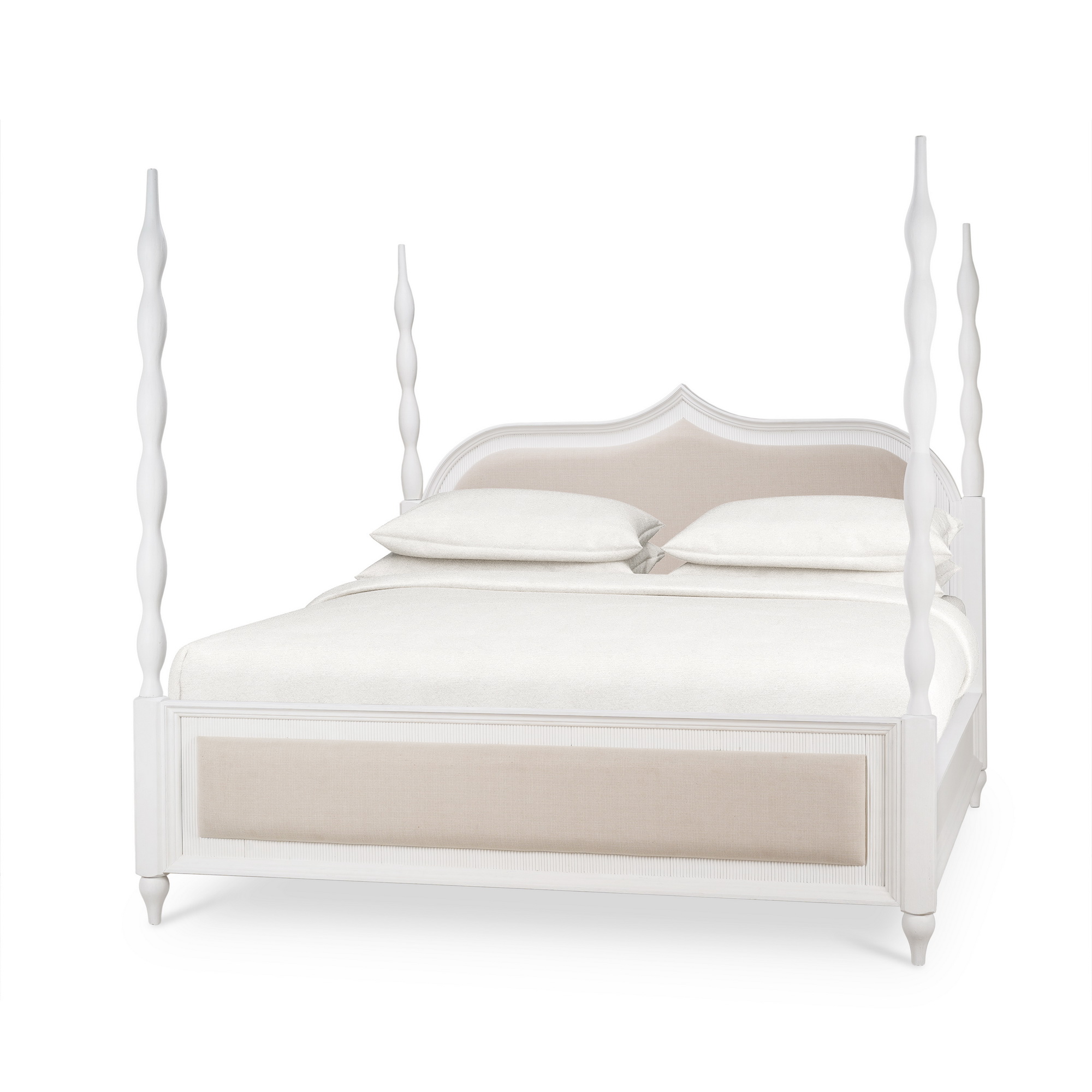 Bramble 76918 Brighton Upholstered Back Bed King (* comes w/ 2 poster options) Bramble 76918 Brighton Upholstered Back Bed King (* comes w/ 2 poster options)