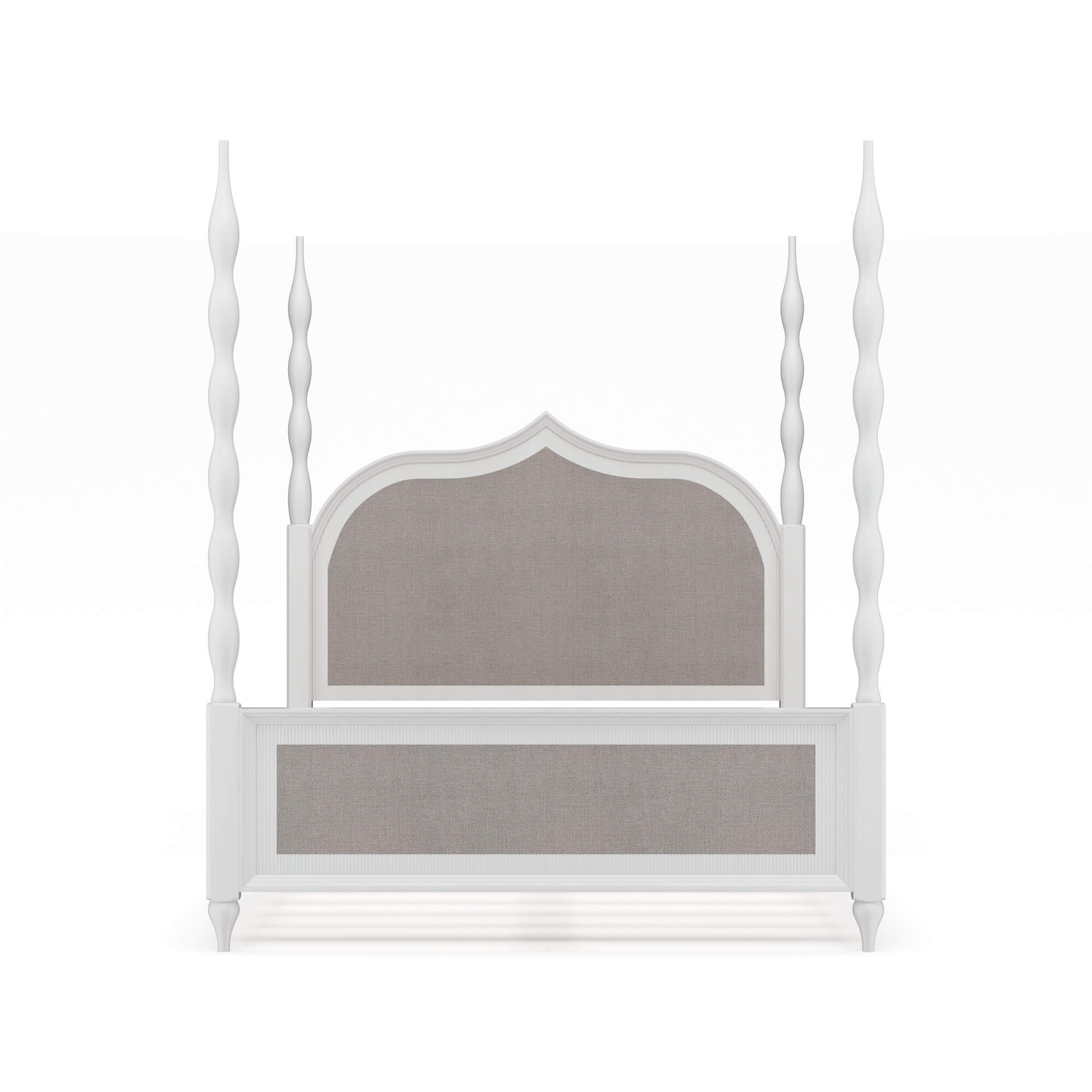 Bramble 76919 Brighton Upholstered Back Bed Queen (* comes w/ 2 poster options) Bramble 76919 Brighton Upholstered Back Bed Queen (* comes w/ 2 poster options)