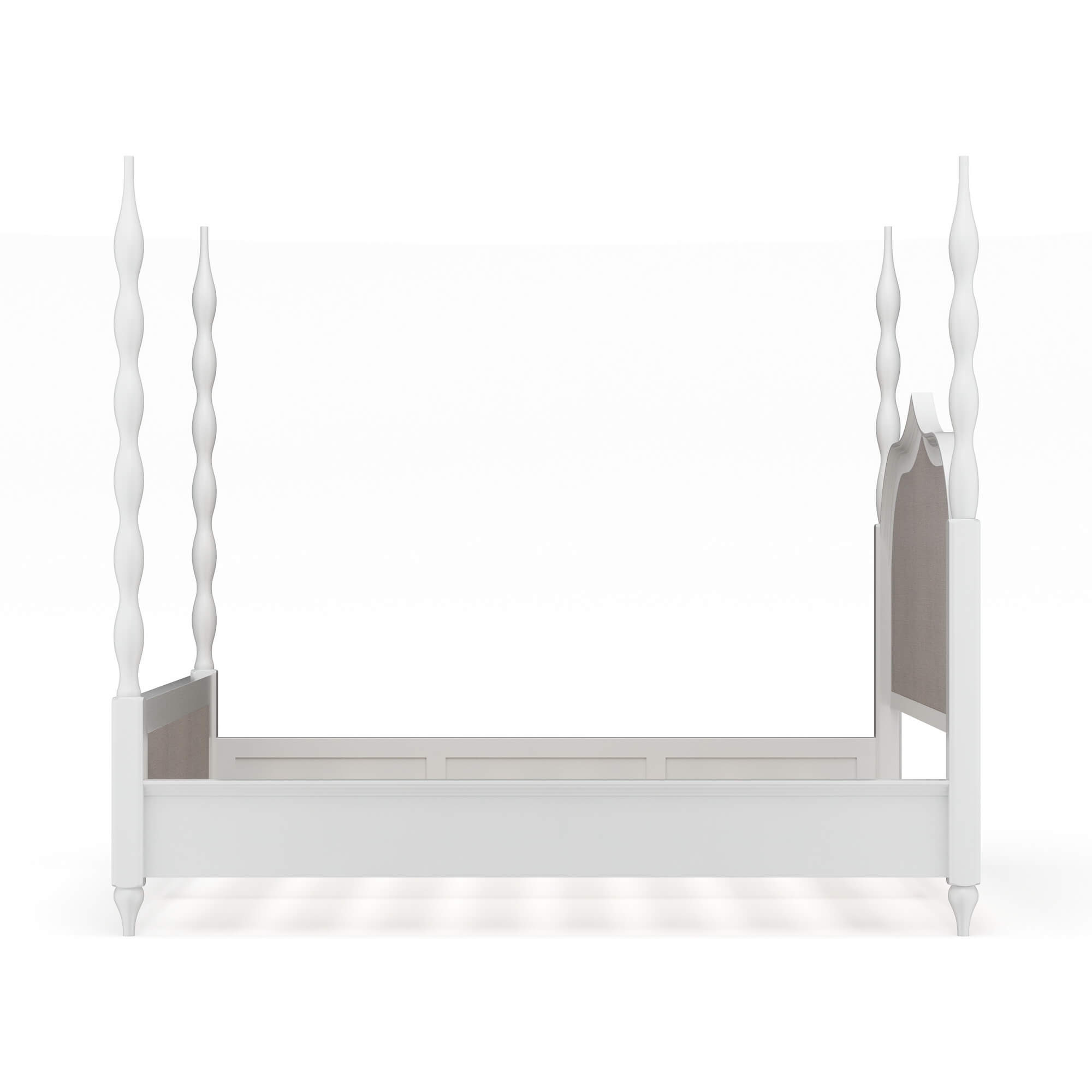 Bramble 76919 Brighton Upholstered Back Bed Queen (* comes w/ 2 poster options) Bramble 76919 Brighton Upholstered Back Bed Queen (* comes w/ 2 poster options)