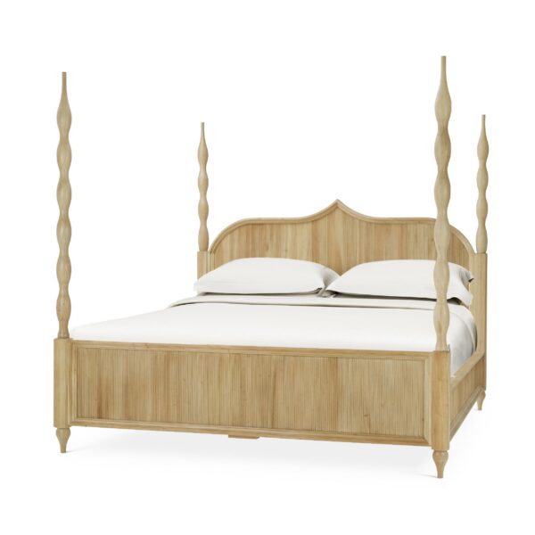 Bramble 76920 Brighton Wooden Back Bed King (* comes w/ 2 poster options)