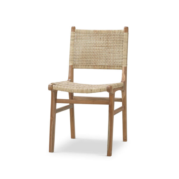 Bramble 85032 Logan Dining Chair w/ Rattan - Teak