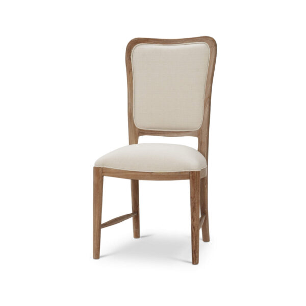 Bramble 85191 Laurna Dining Chair w/ Upholstered Back - Teak