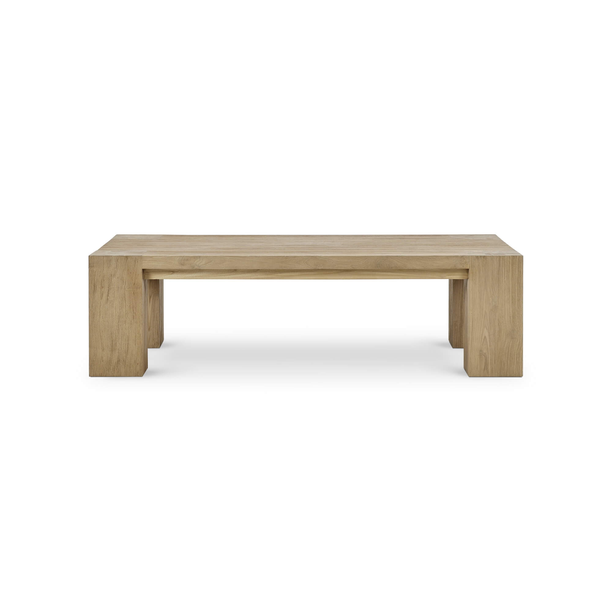 Bramble 85289 Tuscan Rustic Distressed Rectangular Coffee Table - Teak Bramble 85289 Tuscan Rustic Distressed Rectangular Coffee Table - Teak