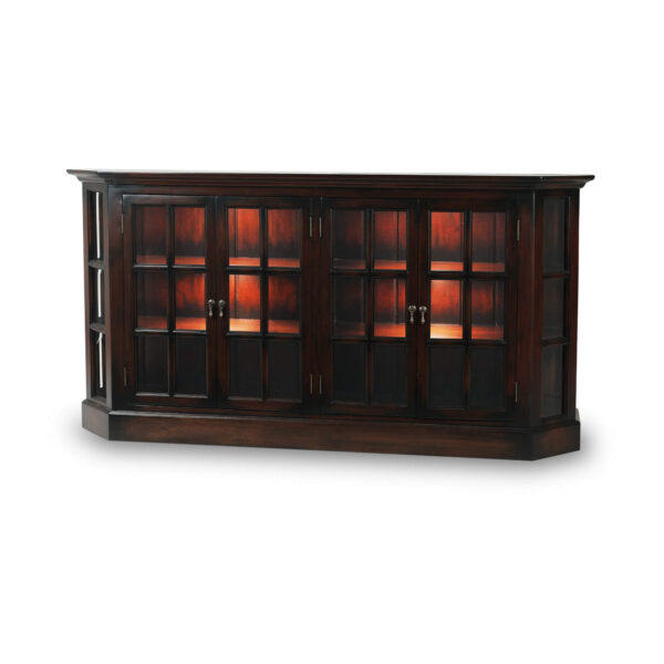 Bramble 66398 Cape Cod Narrow Media Console w/ 6 LED