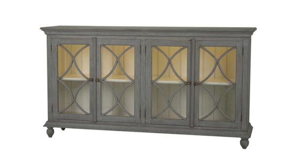 Bramble 66555 Hamilton 4 Door Buffet w/ 2 LED