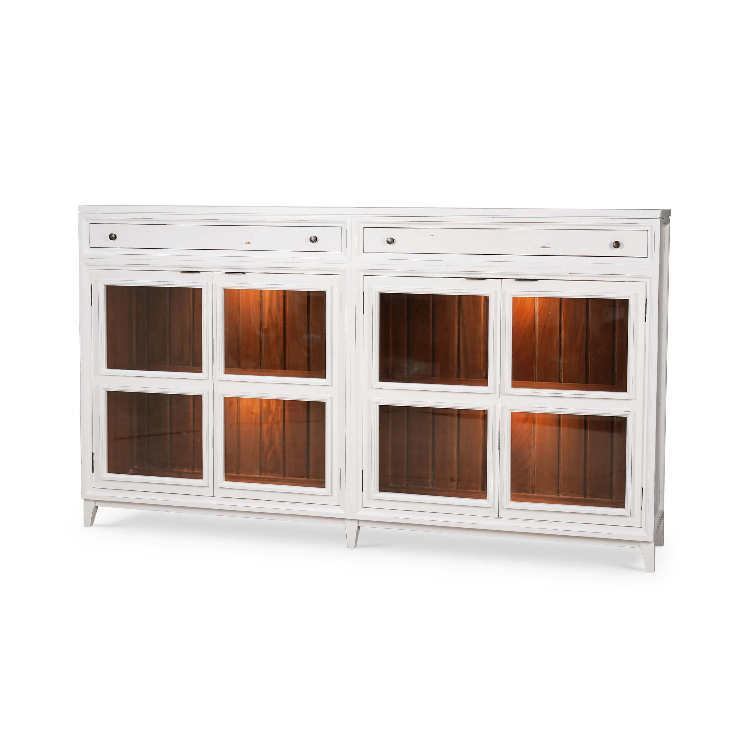 Bramble 68366 Paris Sideboard w/ 2 Drawers Glass Shelves w/ 2 LED Bramble 68366 Paris Sideboard w/ 2 Drawers Glass Shelves w/ 2 LED