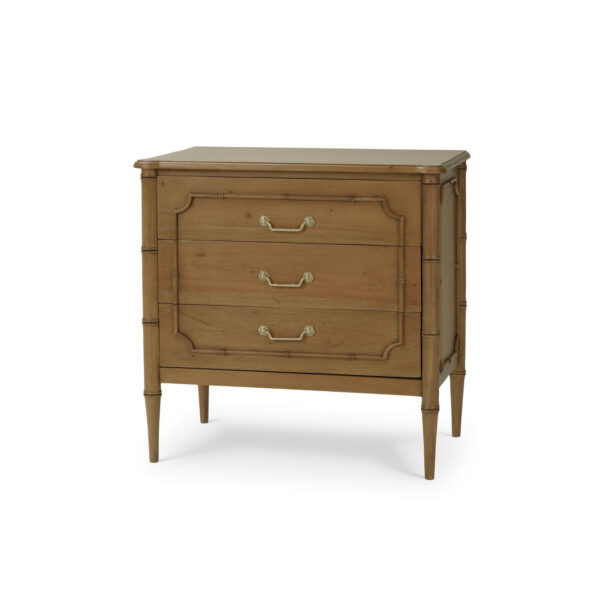 Bramble 76437 Chelsea 3 Drawer Bedside Table
