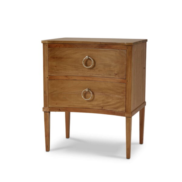 Bramble 76518 Bow Nightstand