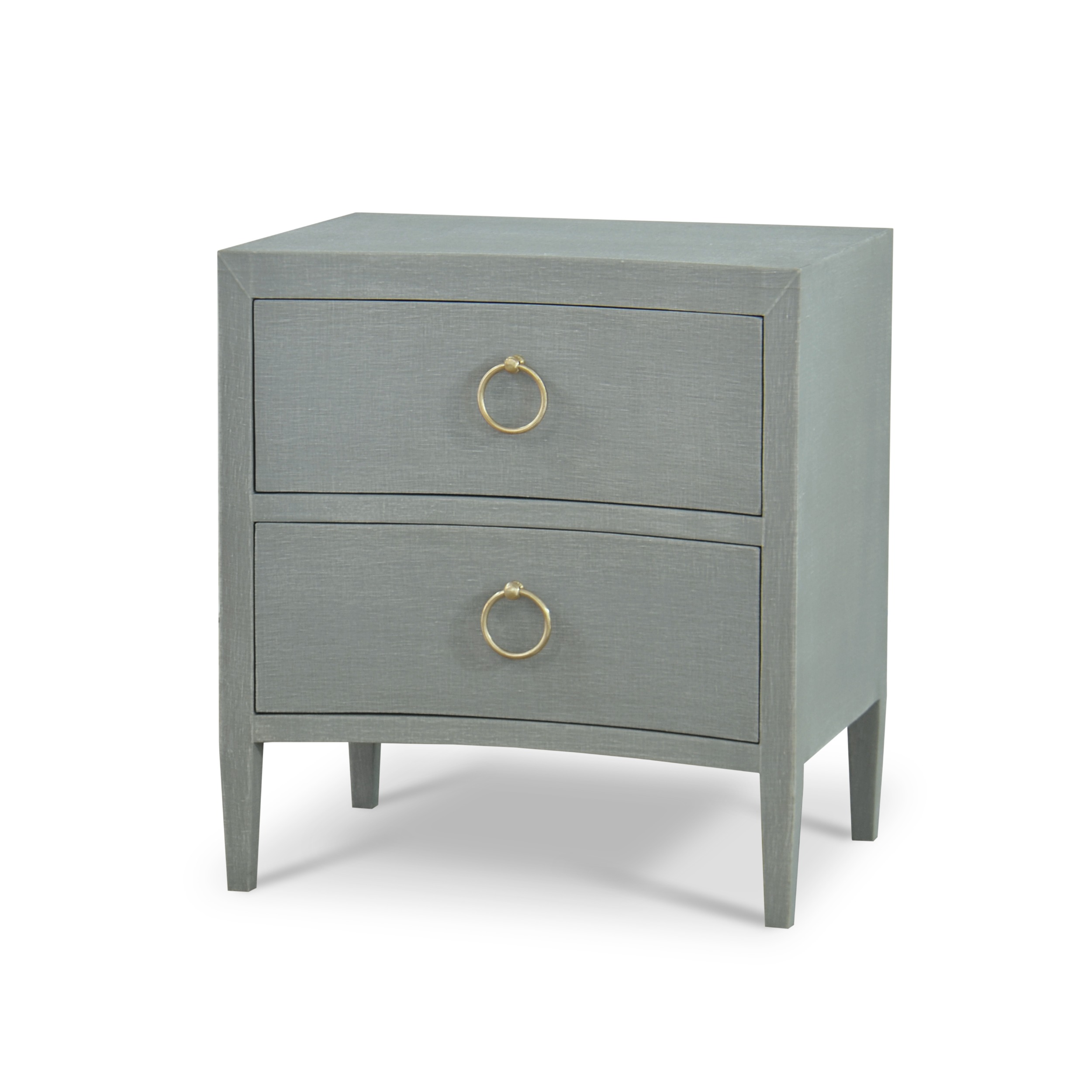 Bramble 76575 Mornington Linen Wrapped Nightstand Bramble 76575 Mornington Linen Wrapped Nightstand