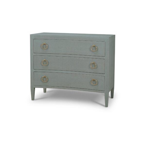 Bramble 76584 Mornington Linen Wrapped 3 Drawer Dresser