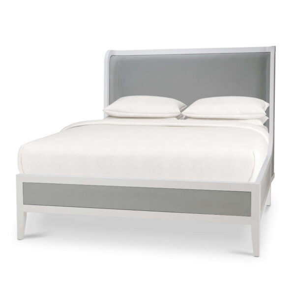 Bramble 76598 Mornington Upholstered & Linen Wrapped Bed Queen