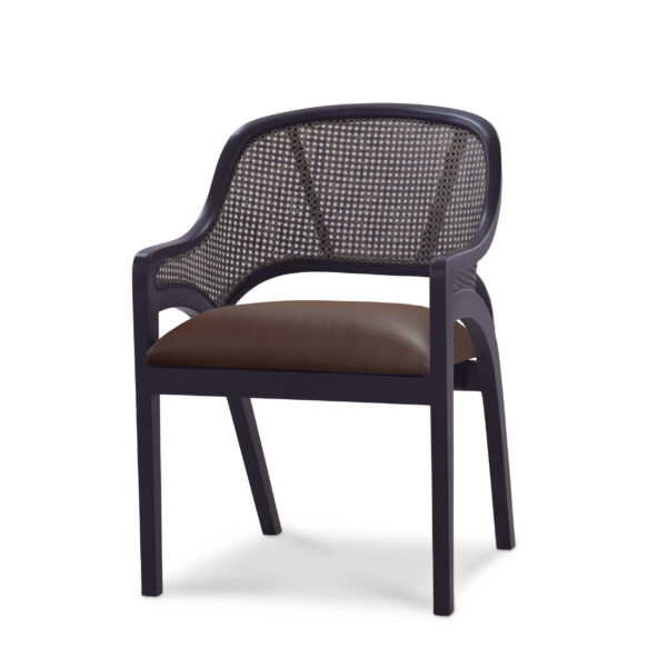 Bramble 76615 Mayfair Chair w/ Leather