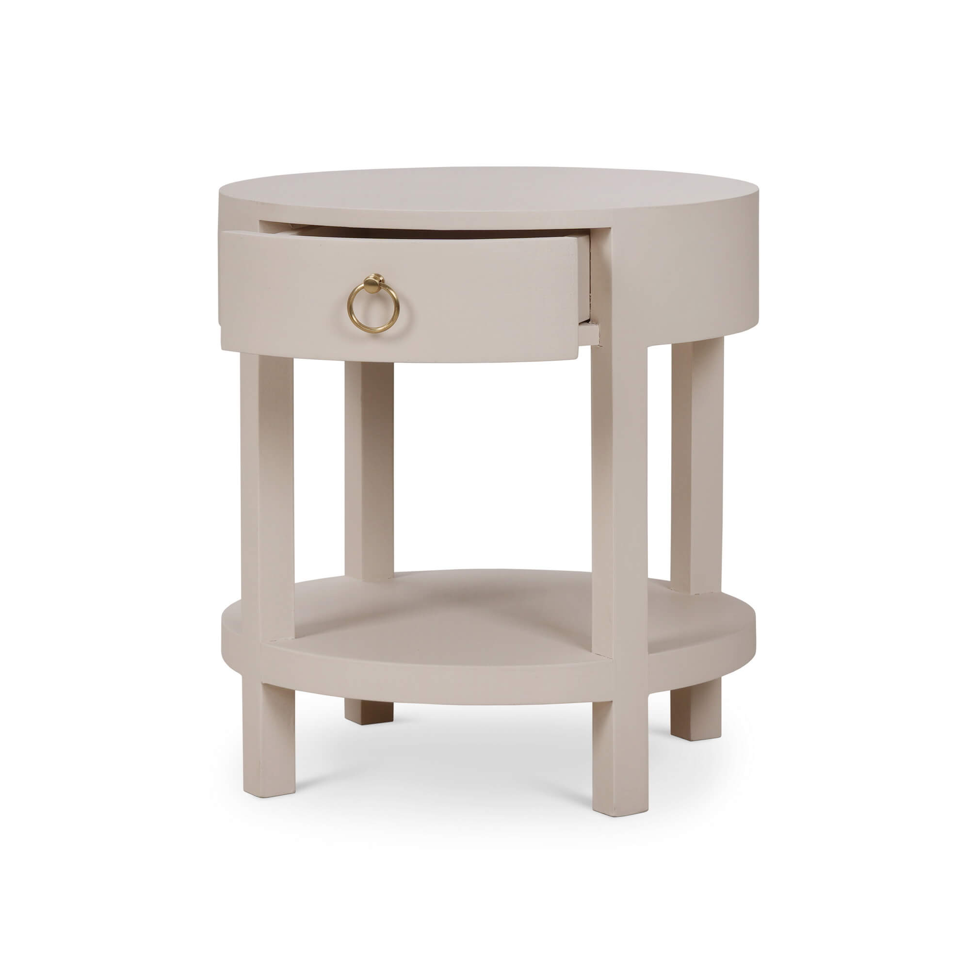 Bramble 76641 Milan Linen Wrapped Side Table Bramble 76641 Milan Linen Wrapped Side Table